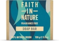 Faith In Nature Natural Fragrance Free Hand Soap Bar